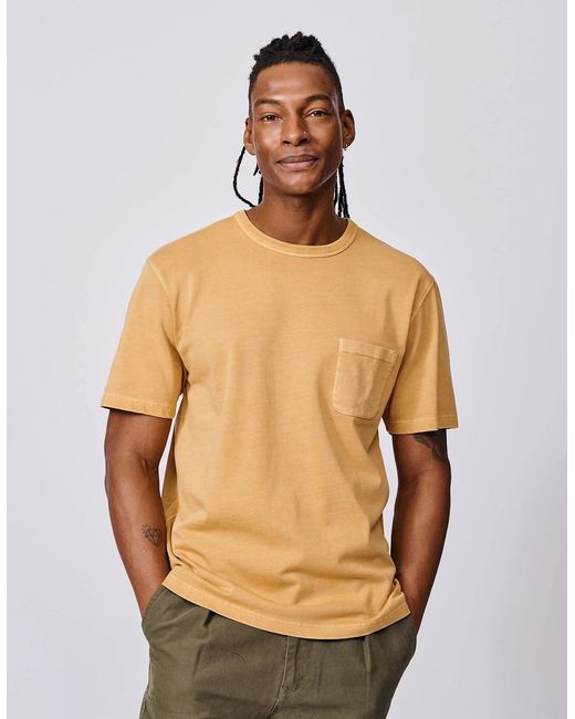 aubi Natural Newburgh Relaxed T-Shirt for men