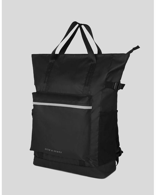 Lyle & Scott Black Commuter Bag for men