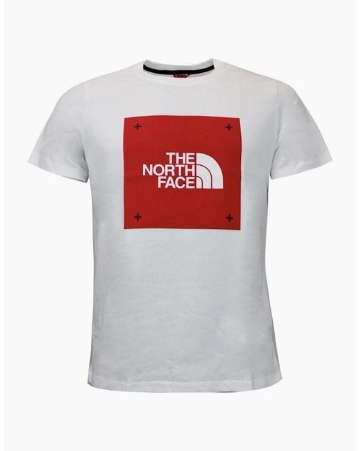 The North Face White Box Logo T-Shirt