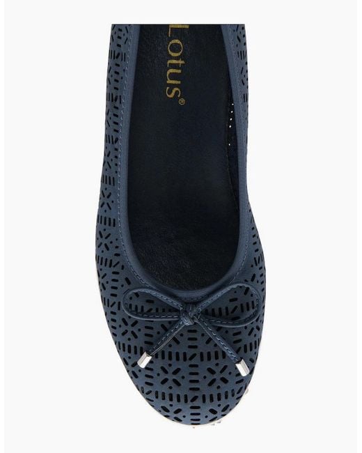 Lotus Blue Helen Pumps