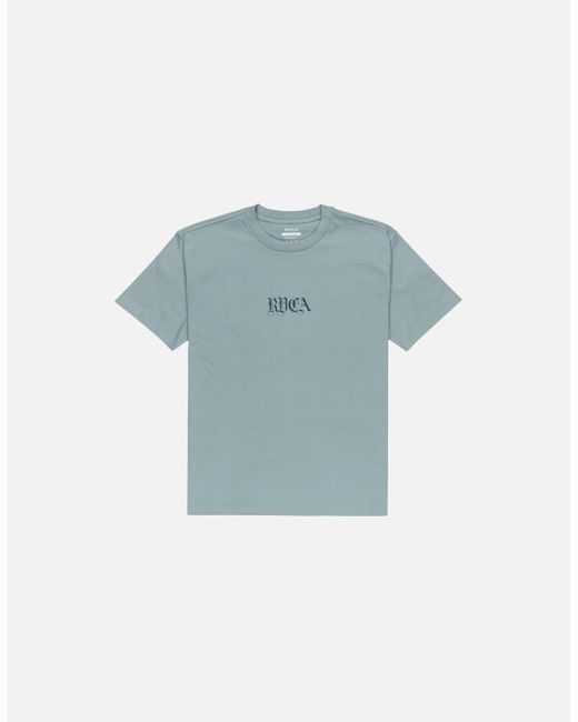 RVCA Blue Benj Battle T-Shirt for men