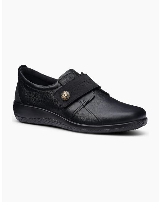Hotter Black Kora Wide Fit Shoes