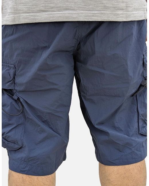 Timberland Blue Cargo Shorts Elasticated Summer Casual Quick Dry Beach Shorts for men