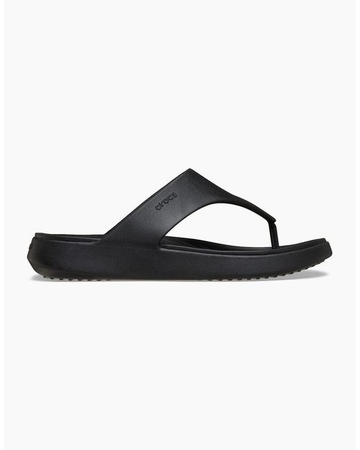 CROCSTM Black Getaway Triangle Eva Sandals