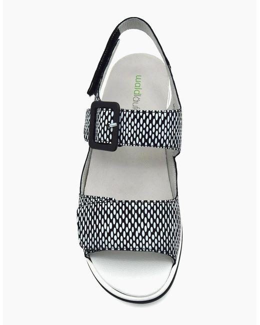Waldläufer Metallic Hakura 351013 Ladies Sandal