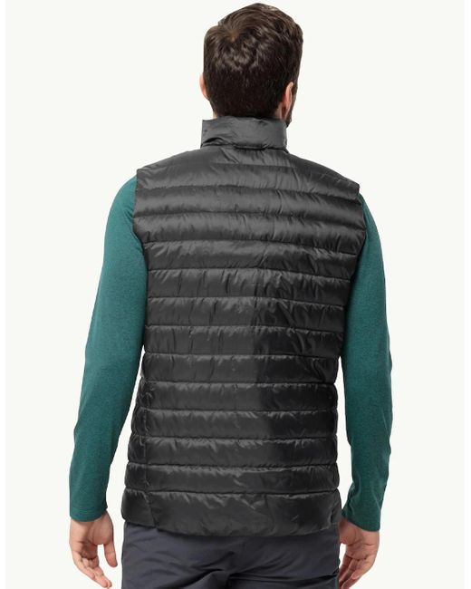 Jack Wolfskin Gray Pilvi Down Vest for men