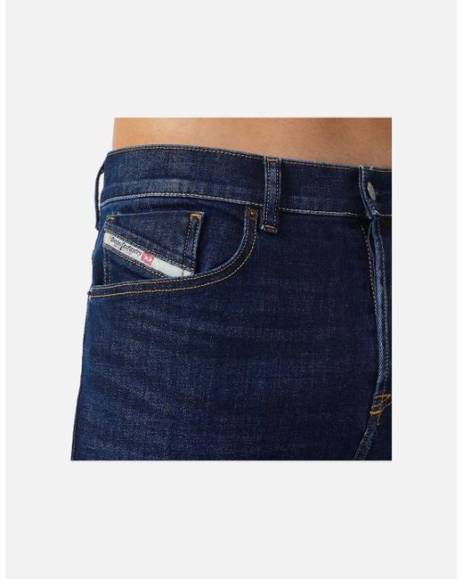 DIESEL Blue D-Fining Tapered Fit Jeans for men