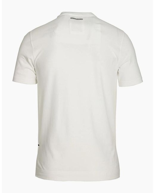 Luke Sport White Walker Cotton T-Shirt for men
