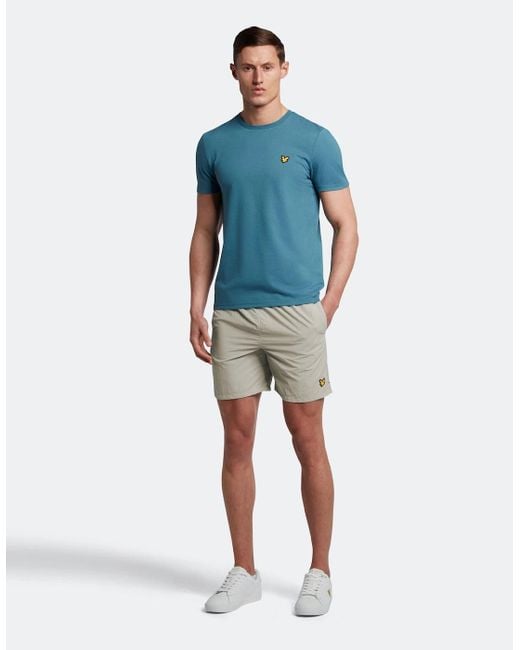 Lyle & Scott Blue Swim Shorts for men