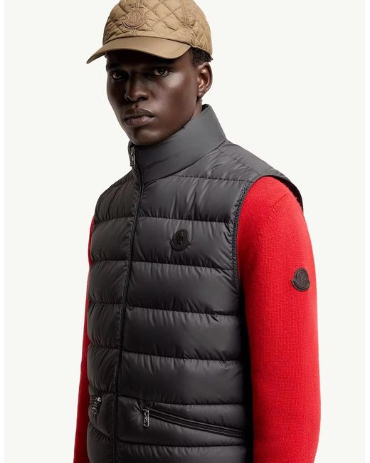 Moncler Blue Treompan Gilet for men