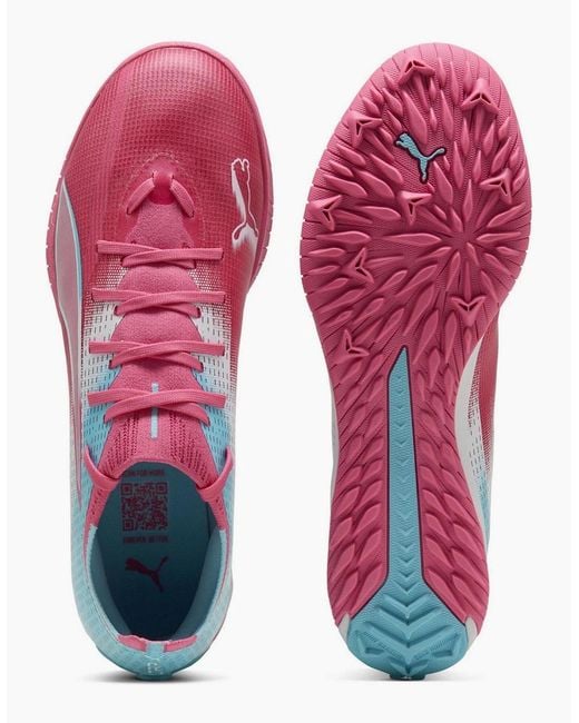 PUMA Pink Ultra 6 Match Re Charge T Astro Turf Football Boots for men