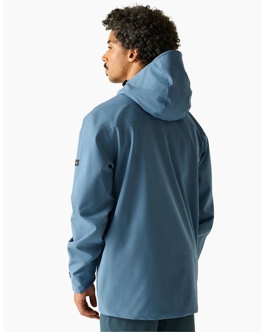 Regatta Blue Oklarna Waterproof Jacket for men