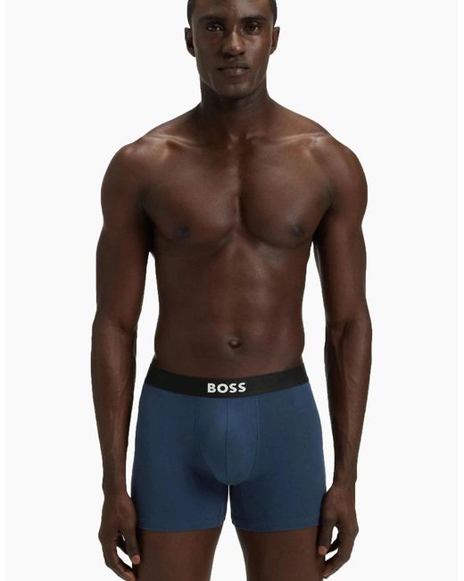 Boss Blue Boss 3P D.Beckham Boxer Briefs for men