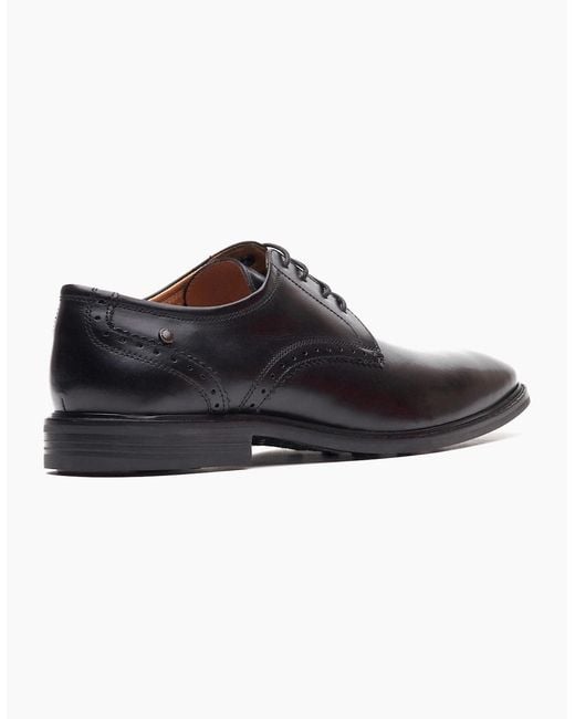 Base London Black London Eton Derby Shoes for men