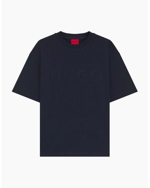 Boss Blue Hugo Dinkee T-Shirt S2-26 405 Dark for men