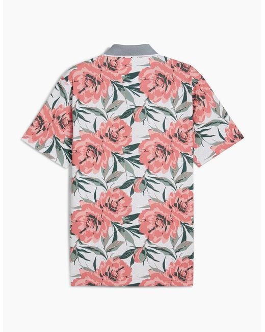 PUMA White Mattr Beautiful Game Polo Lc Shirt for men