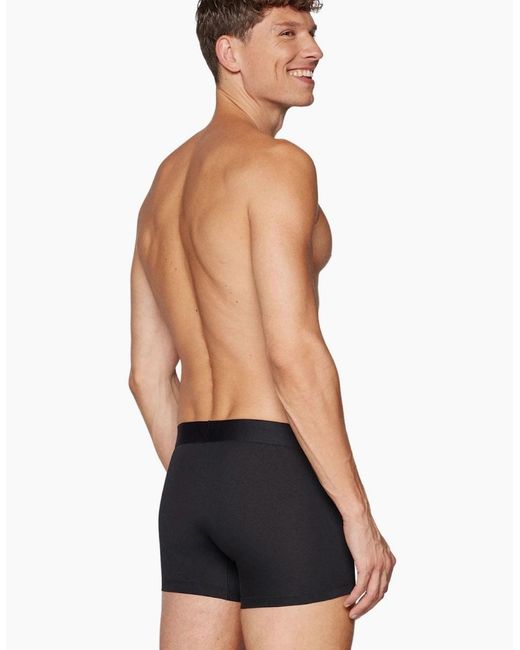 PUMA Black 2-Pack Placed Logo Boxer Briefs for men