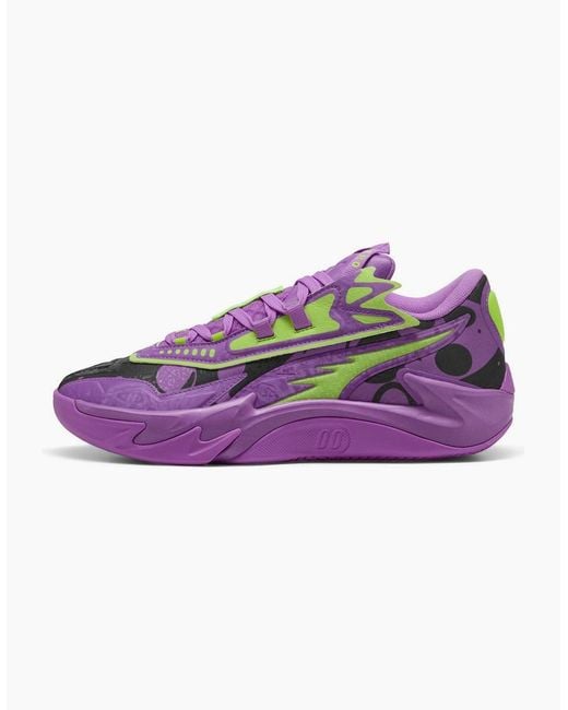 PUMA Purple Scoot Zeros Ii Lab Basketball Trainers for men