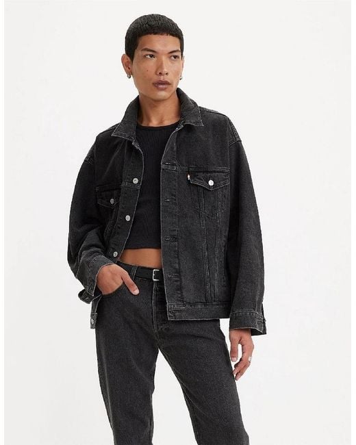 Levi's Black Levi's Super Puffer Jacket Slightly S for men