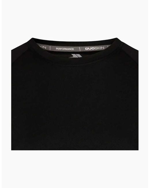 Trespass Black Ladies Claudette Active Top