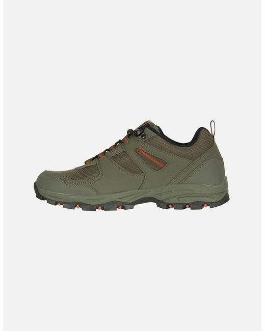 Mountain Warehouse Blue Mcleod Outdoor Wide Walking Shoes for men