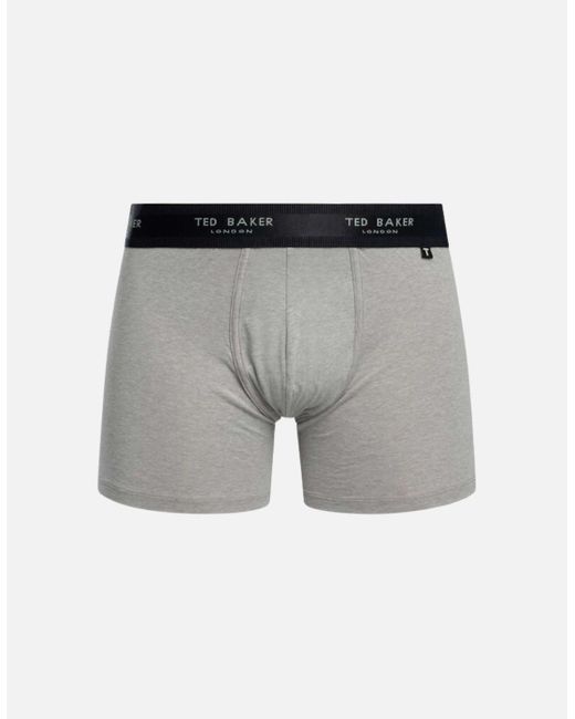 Ted Baker Blue 3-Pack Coloured Boxer Briefs for men