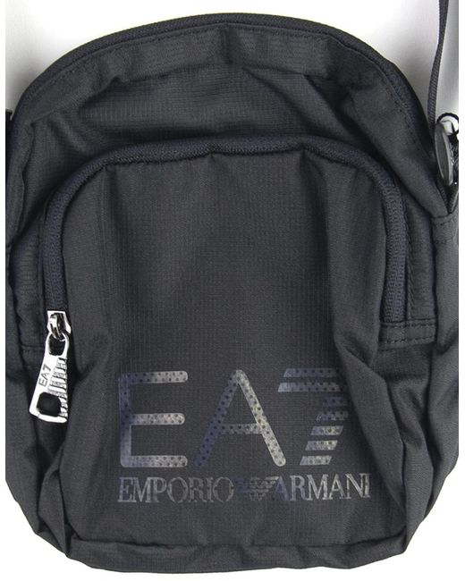 EA7 White Prime Pouch Bag for men
