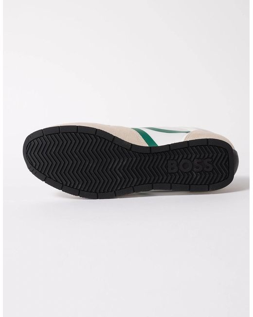 Boss White Boss Levon Runn Nymi Trainers for men