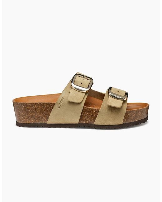 Geox Brown D Briona H Sandals