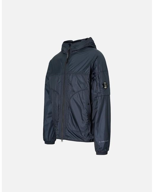 C P Company Blue Primaloft Lens Jacket for men