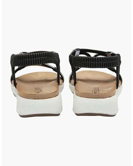 Lotus Metallic Bruna Sandals