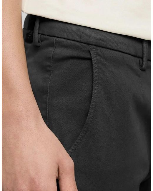 Replay Black Hyperflex Jaan Cargo Pant for men