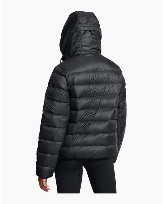 Under Armour Blue Armour Legend Down Hooded Jacket