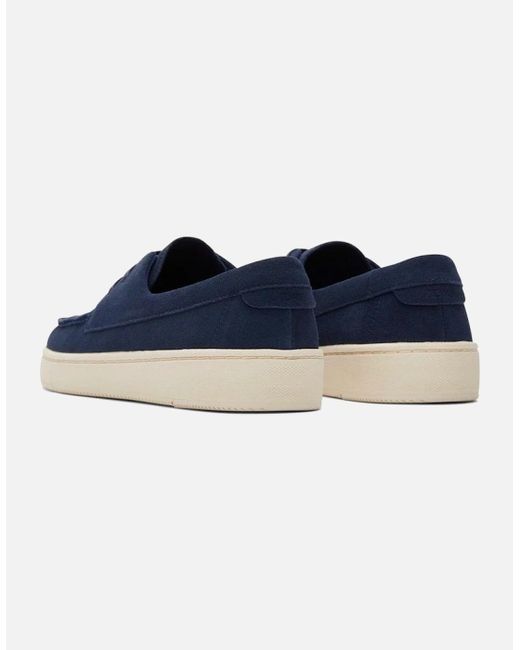 TOMS Blue Trvl Lite London Suede Loafer for men