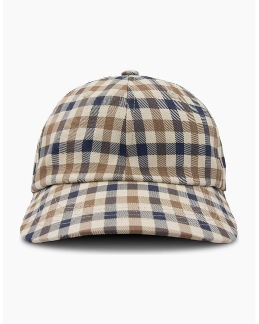 Aquascutum White Active Baseball Cap 28 for men