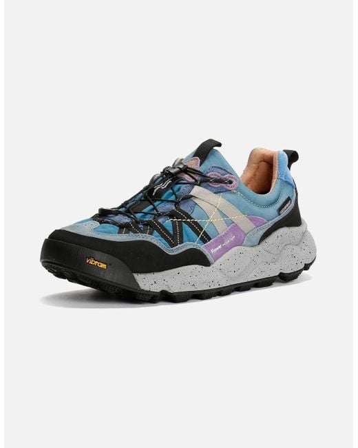 Flower Mountain Blue Iwano Suede/Nylon/ Trainers