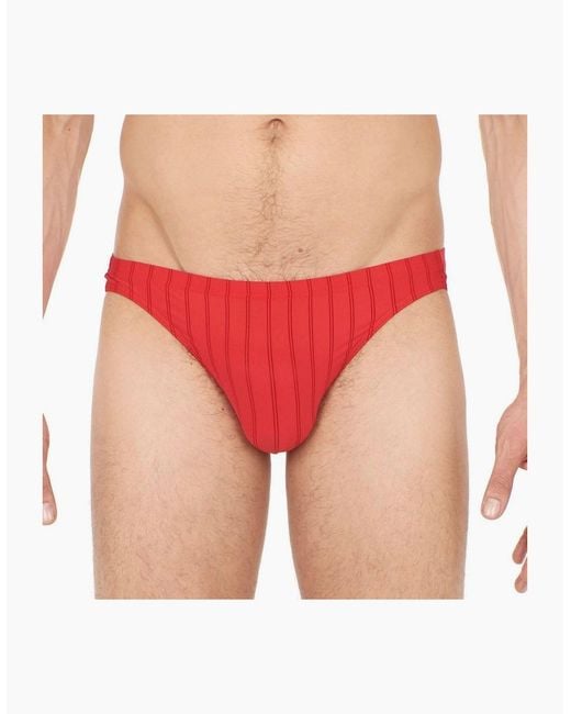 Hom Red Chic Temptation Microfiber Micro Brief for men