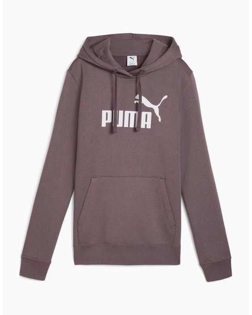 PUMA Purple No. 1 Logo Tech Fleece Overhead Hoodie