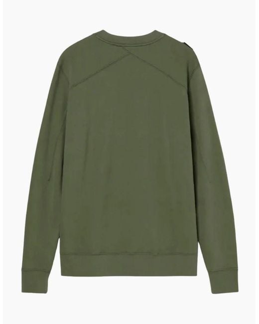 Ma Strum Green Crew Bronze Sweatshirt for men