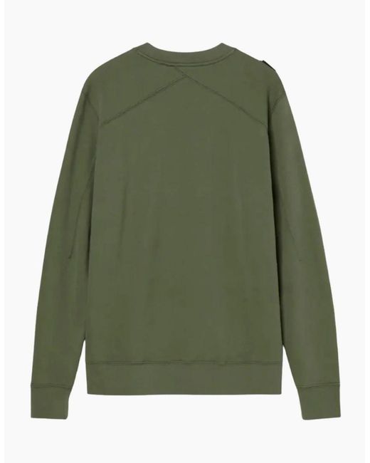 Ma Strum Green Crew Bronze Sweatshirt for men