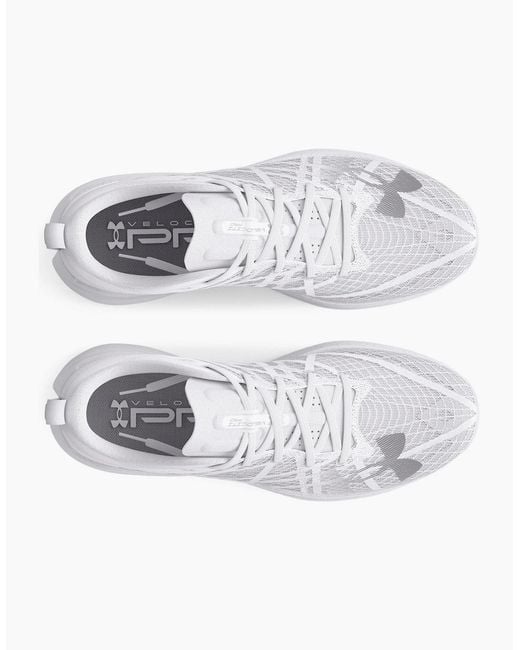 Under Armour White Velociti Pro for men