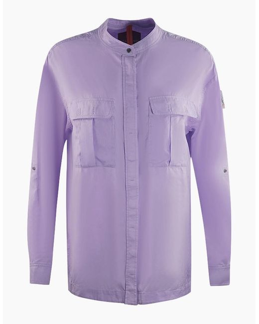 Parajumpers Purple Nevaeh Techno Casual Shirt