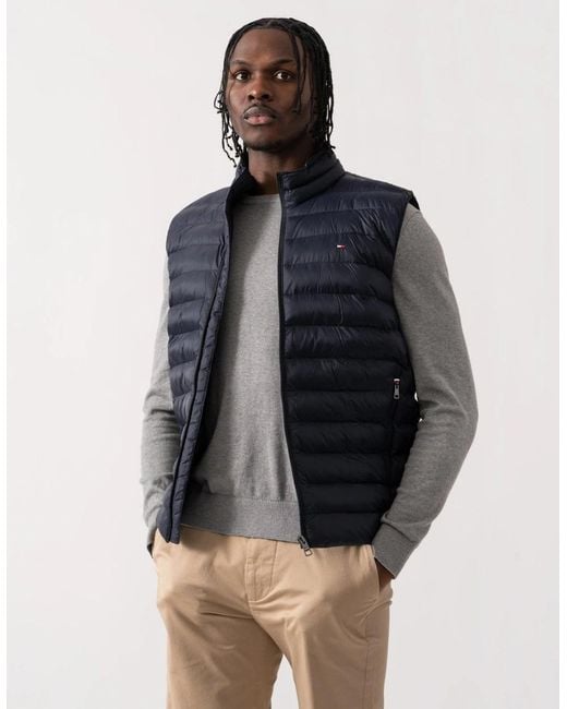 Tommy Hilfiger Blue Core Packable Recycled Gilet for men