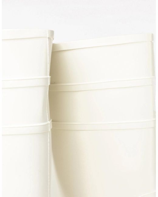 Dunlop White Protomastor Full Safety Wellington Boots for men