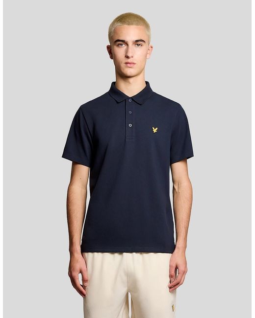 Lyle & Scott Blue Sports Polo Shirt for men