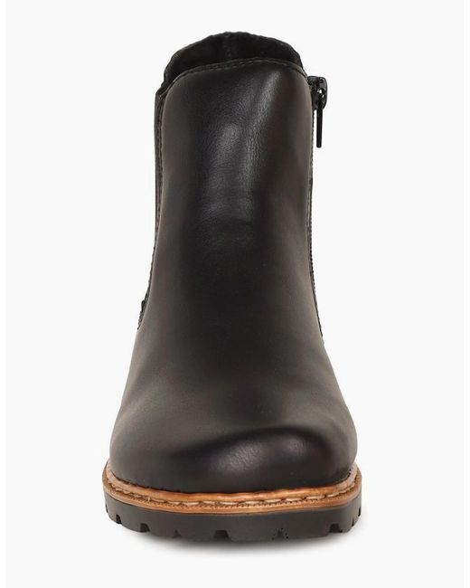 Rieker Black Ingleton Chelsea Boots