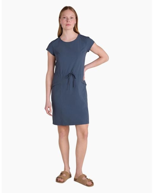Mountain Warehouse Blue Ladies Tahiti Quick Dry Dress