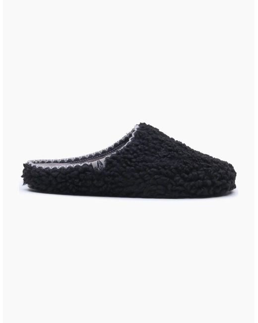 Hush Puppies Blue Good Teddy Polyester Slippers for men