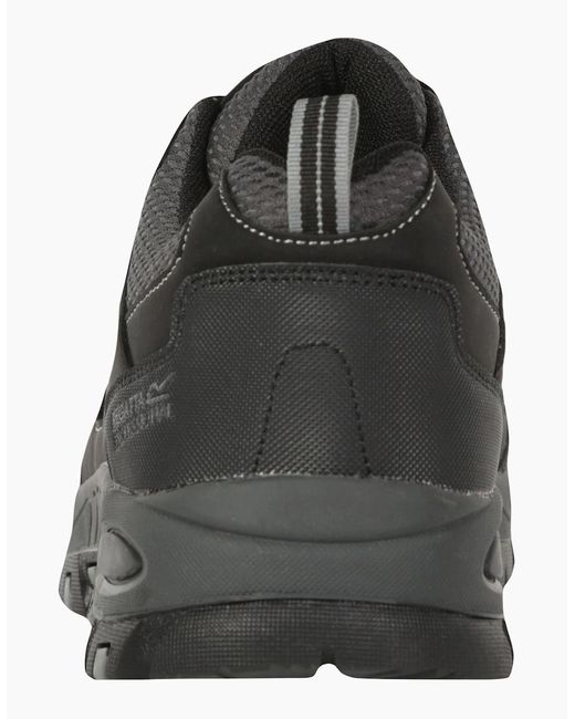 Regatta Black Mudstone Safety Trainers for men