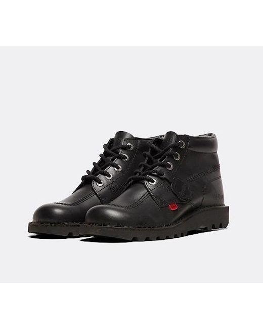 Kickers Black Kick Hi Classic for men